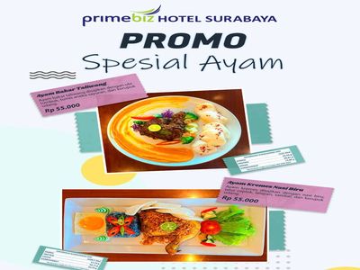 Promo of The Month H Resto PrimeBiz Hotel Surabaya!